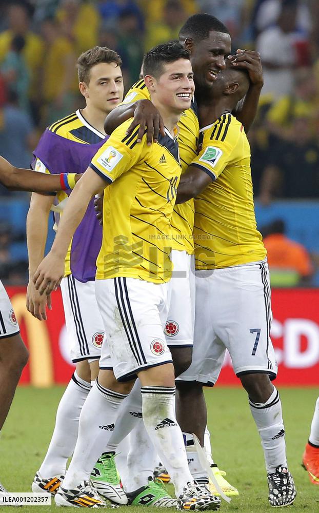 Colombia beat Uruguay 2-0
