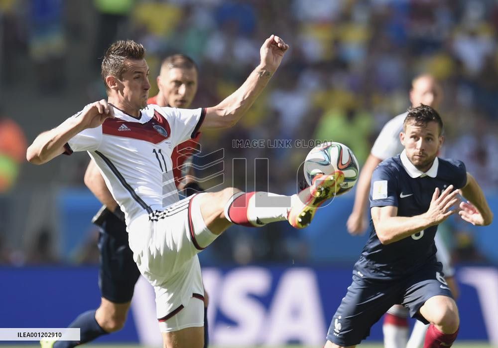 Germany beat France 1-0 in World Cup quarterfinal