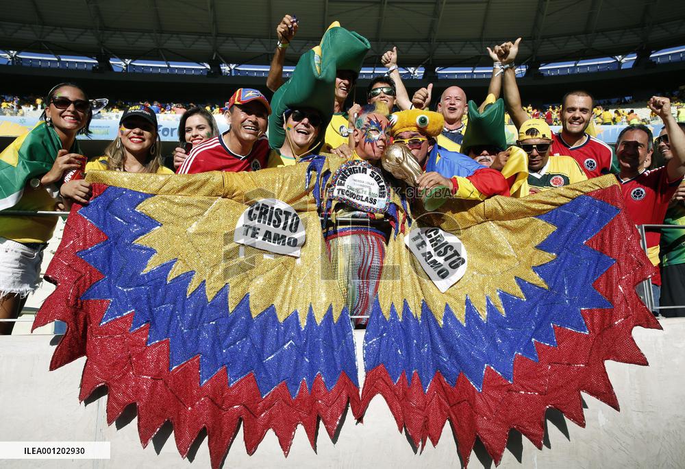 Brazil beat Colombia 2-1 in World cup quarterfinal match