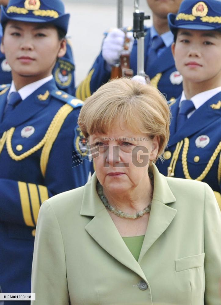 Merkel in Beijing