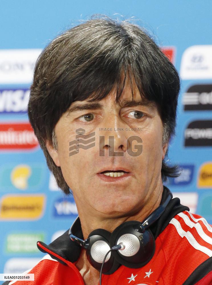 Day before World Cup semifinal between Germany and Brazil