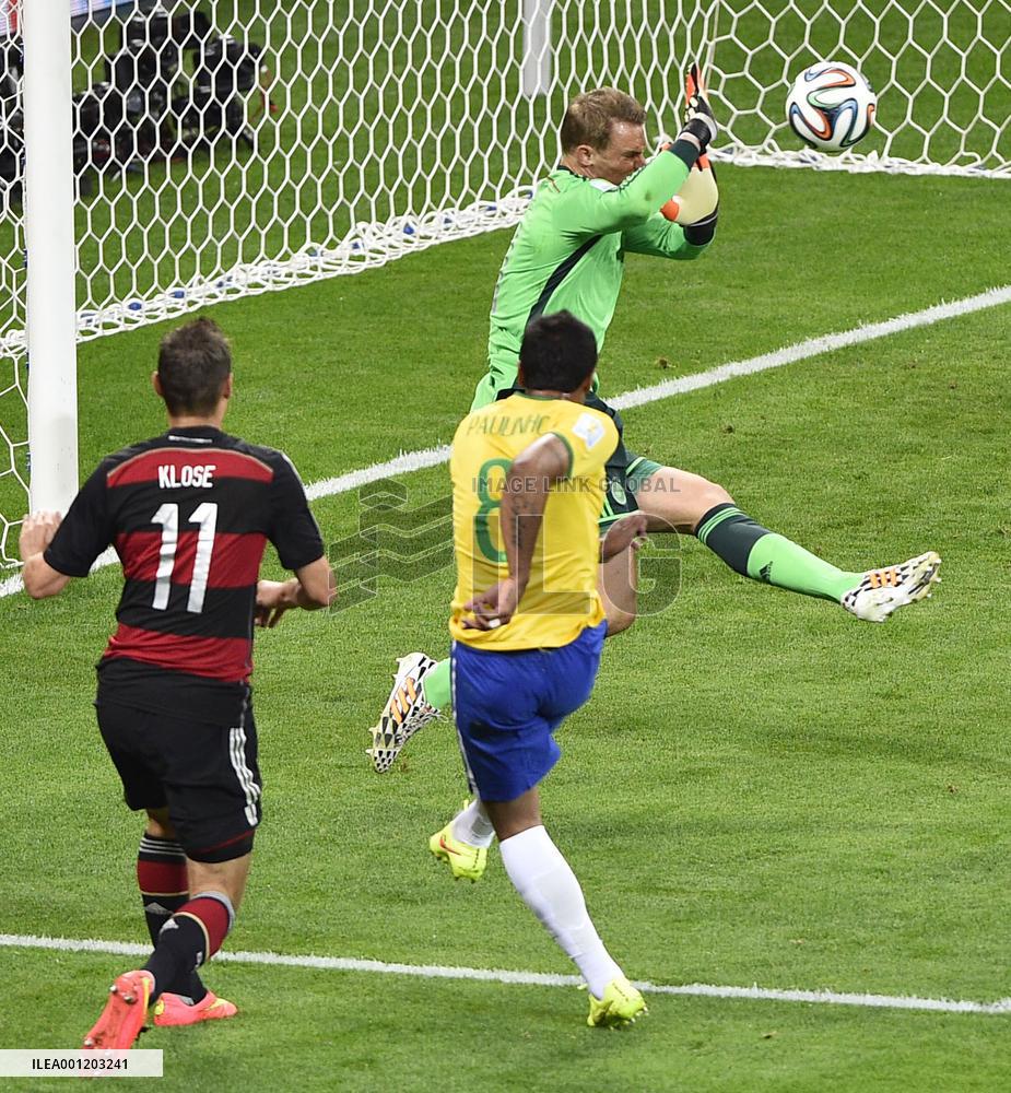 Germany crush Brazil 7-1 to reach World Cup final