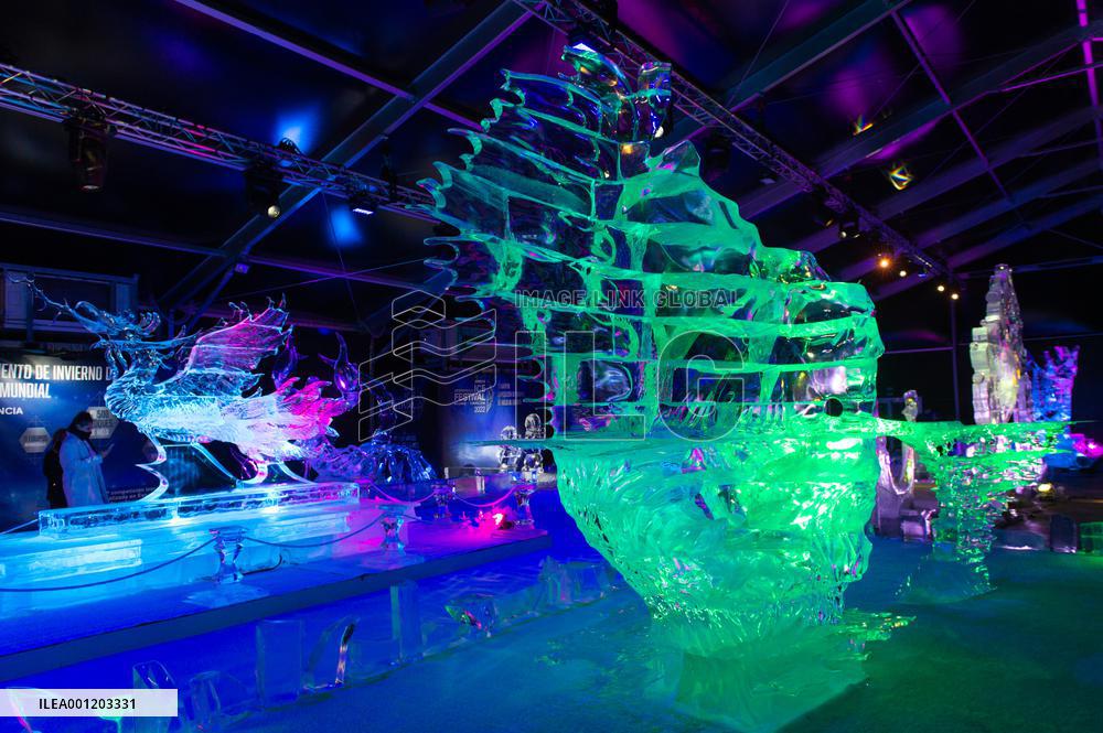 SPAIN-MADRID-ICE FESTIVAL