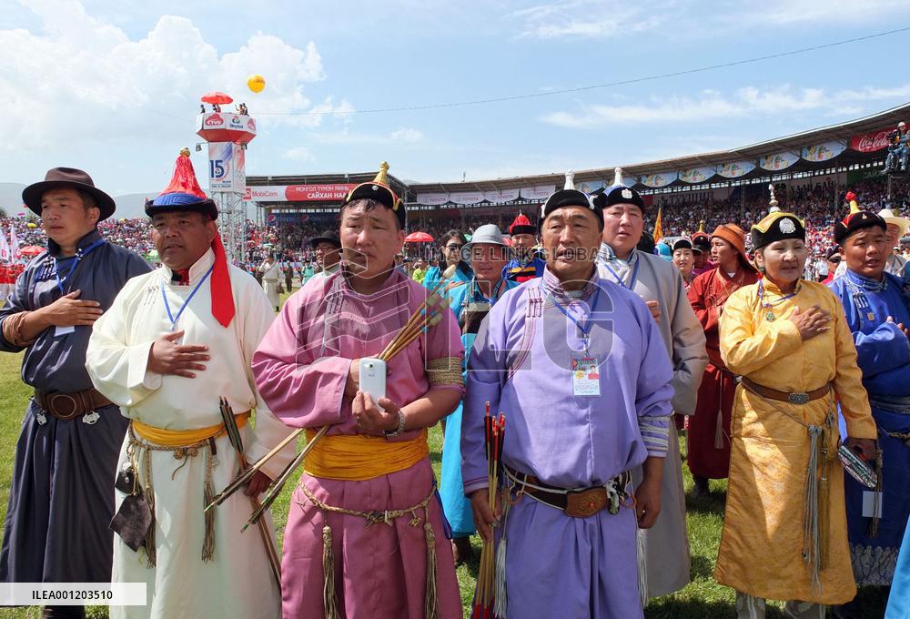 Mongolia's summer sports festival Naadam in Ulan Bator