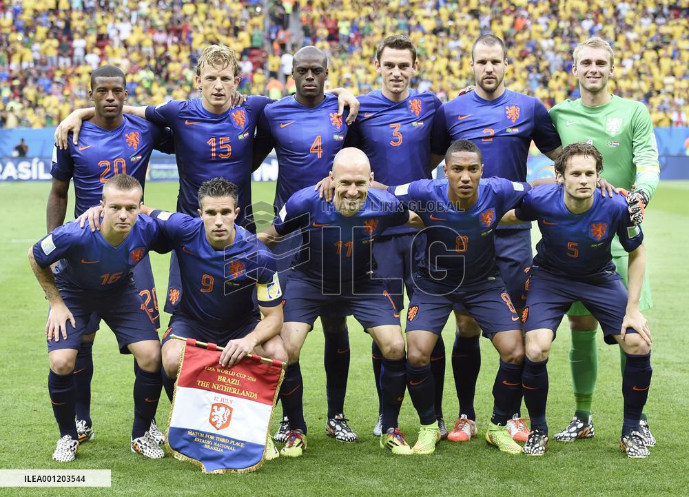 Netherlands down Brazil 3-0 to take 3rd place at World Cup