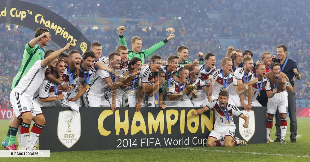 Germany beat Argentina to win World Cup