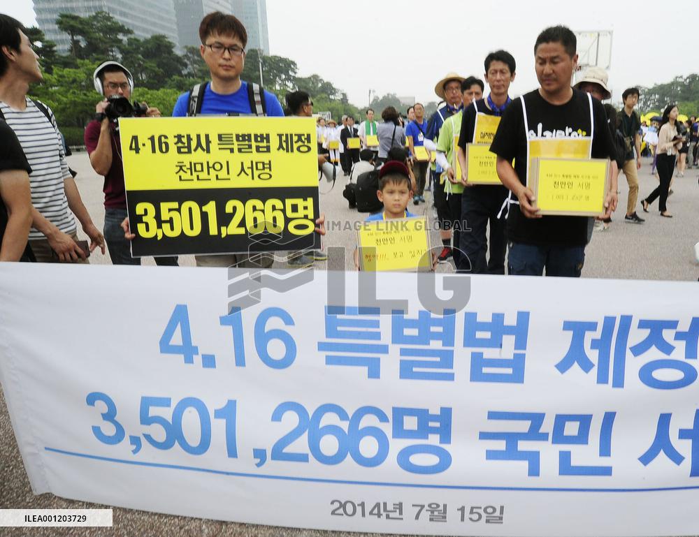 3 months after ferry sinking