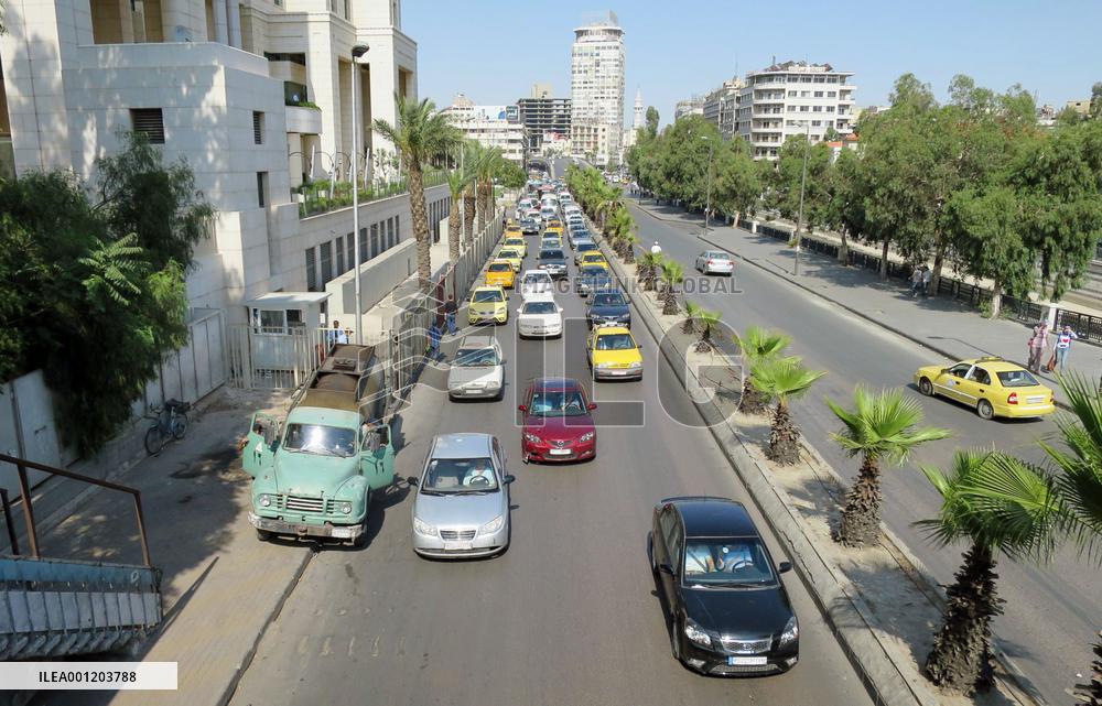 Traffic congestion eases in Syrian capital