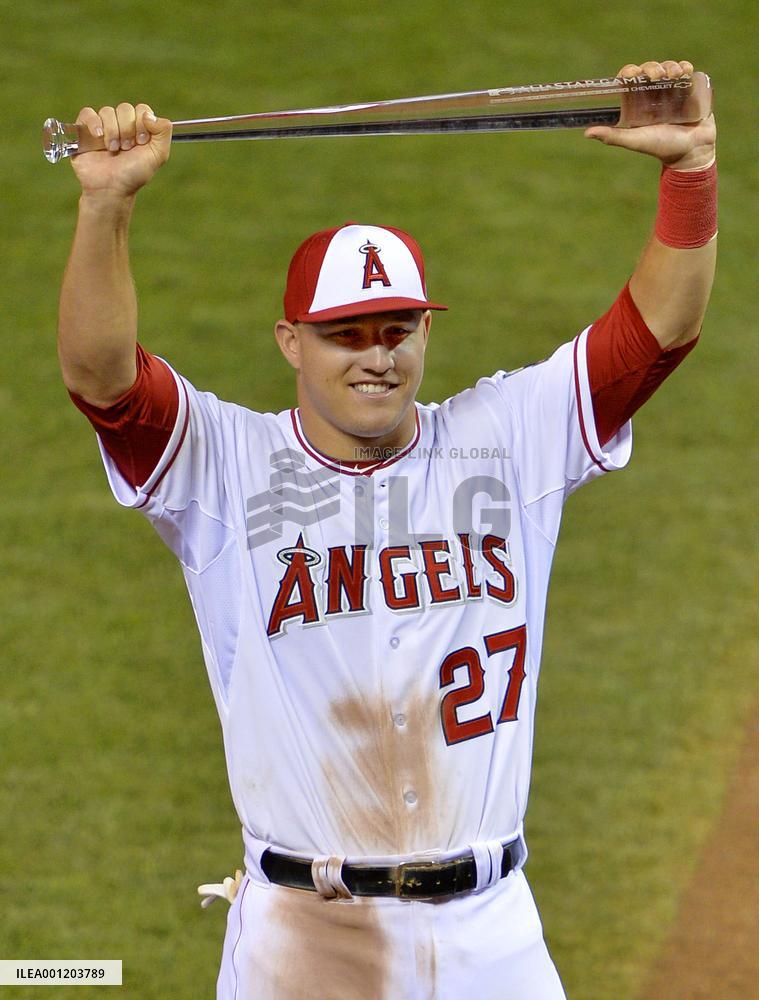 L.A. Angels' Trout earns All-Star Game MVP