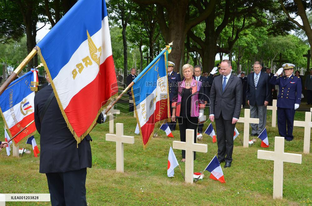 Memorial service for Japanese victims in WWI Atlantic