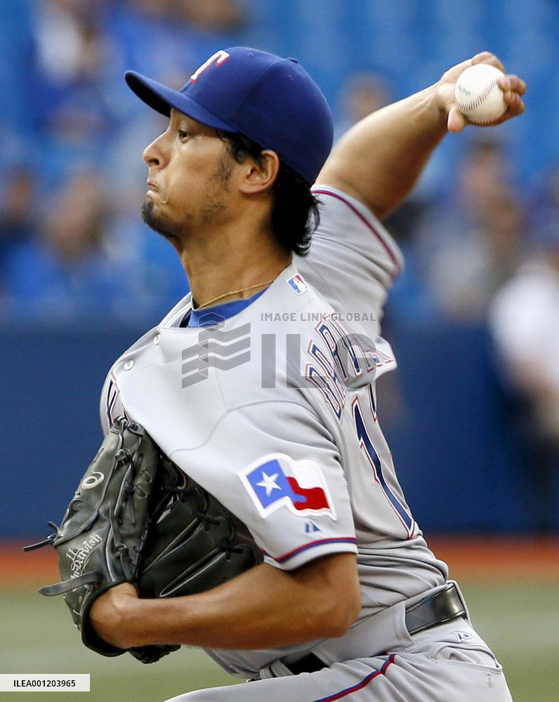 Darvish gets 9th win as Texas snaps 8-game skid