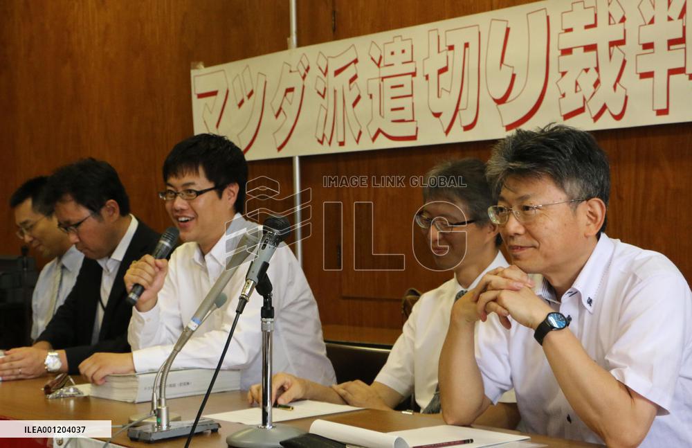 Mazda settles employment suit