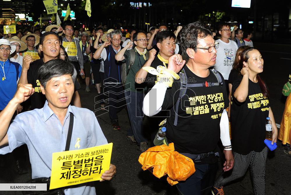 100 days after S. Korea ferry sinking