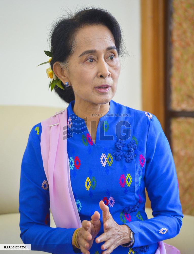 Aung San Suu Kyi in interview