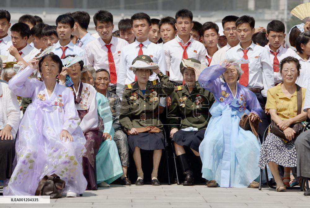 N. Korea marks war anniversary