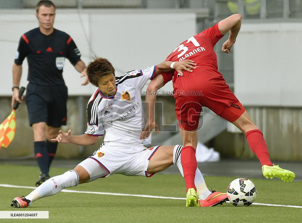 Japan striker Kakitani makes his debut at FC Basel