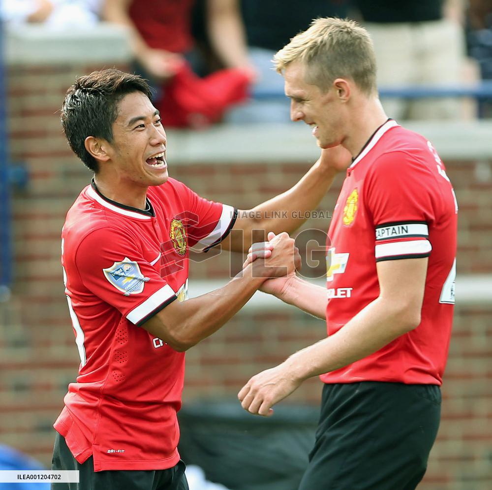 Kagawa helps Man Utd beat Real Madrid at Int'l Champions Cup