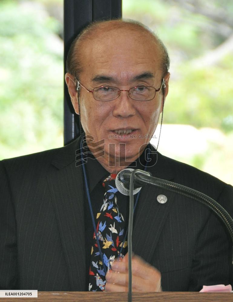 Brother of symbolic A-bomb victim speaks in LA