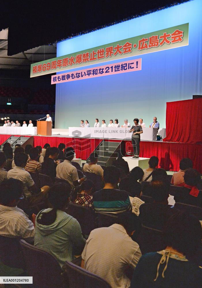 Anti-A-bomb bodies start world confabs in Hiroshima