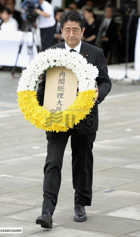Nagasaki holds 69th anniversary of atomic bombing
