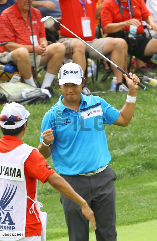 Matsuyama ends PGA Championship tied for 36th