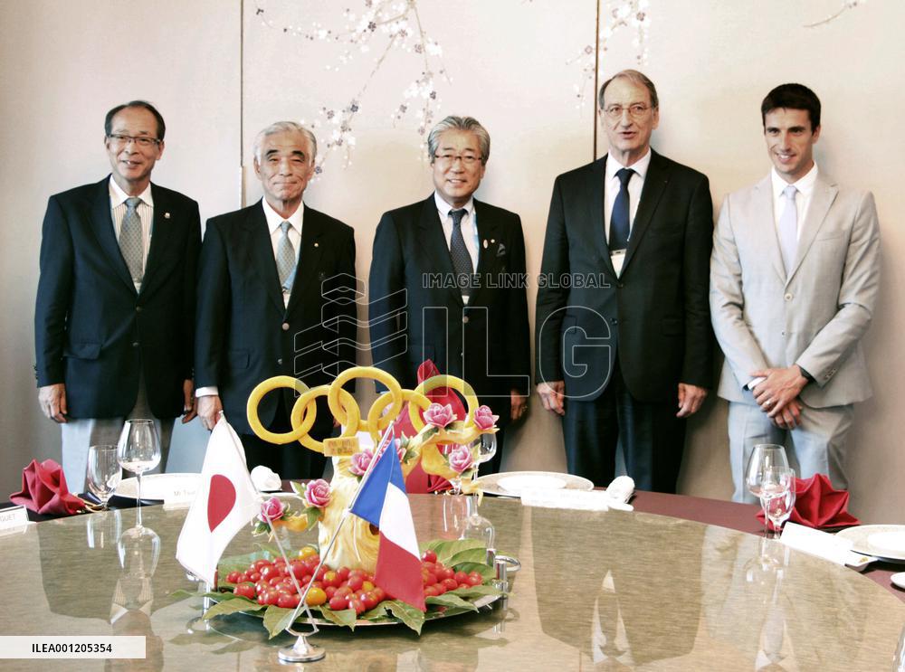 Japanese, French Olympic committees sign partnership