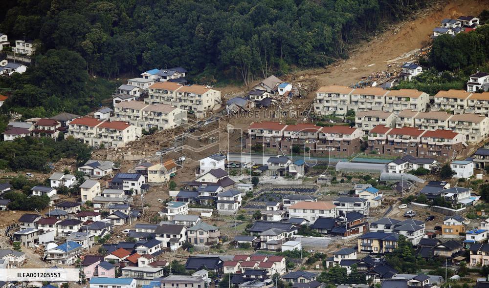 Landslide disaster in Hiroshima