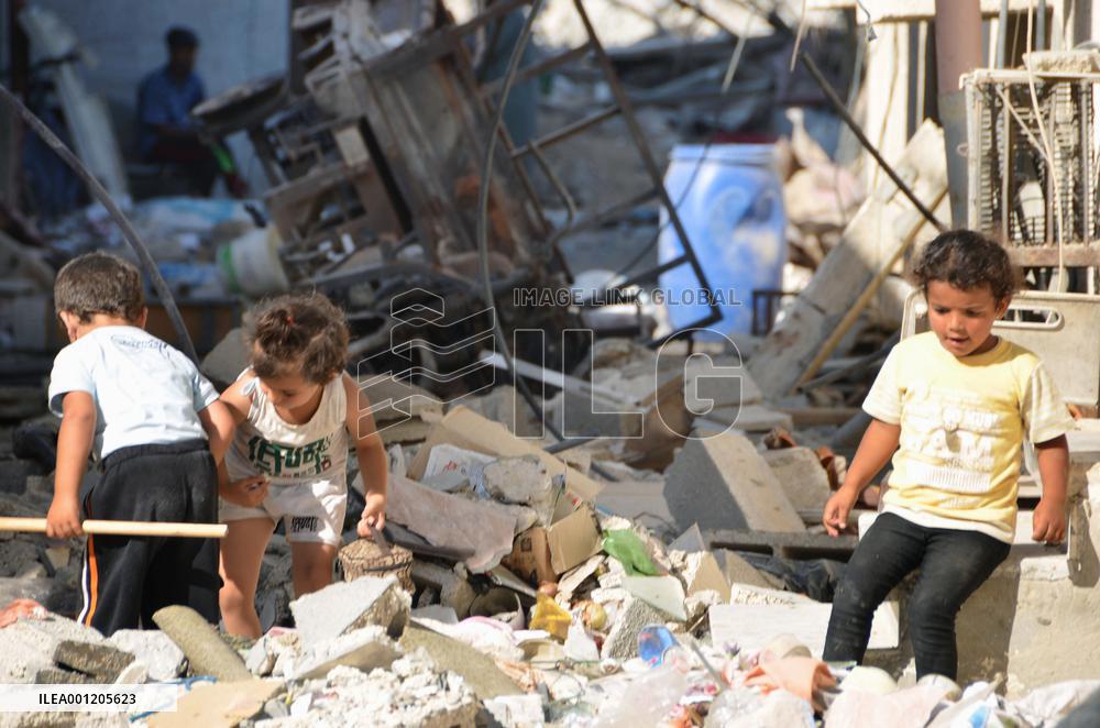 Fighting in Gaza