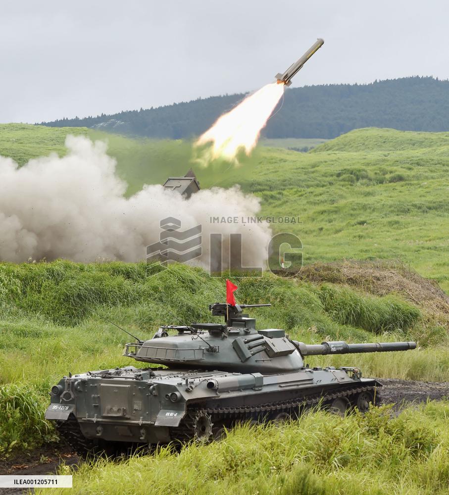 Annual live-fire GSDF exercise