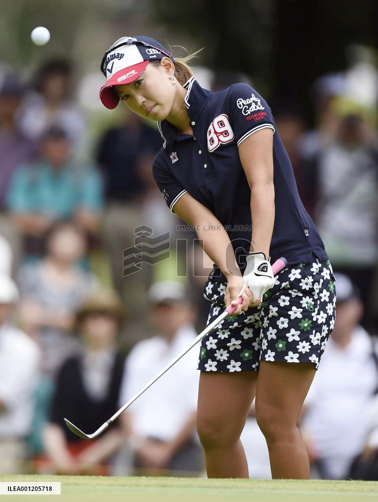 Ueda hits approach shot on final day of CAT Ladies
