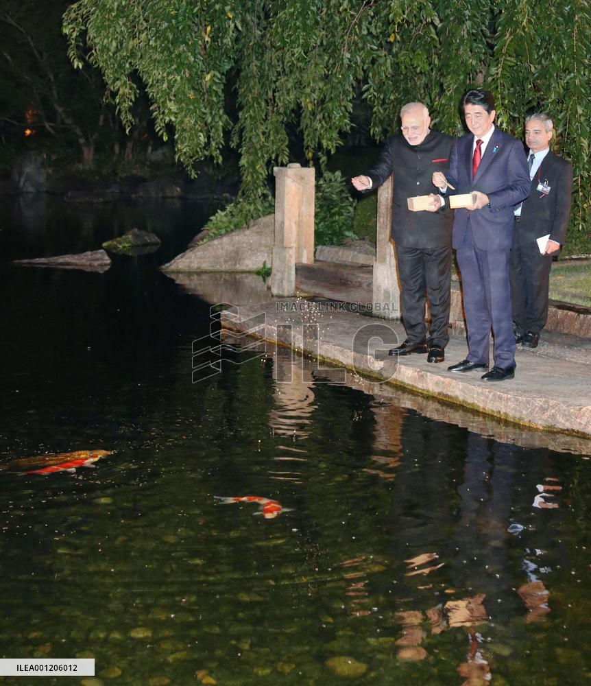 India's Modi visits Japan to boost security ties