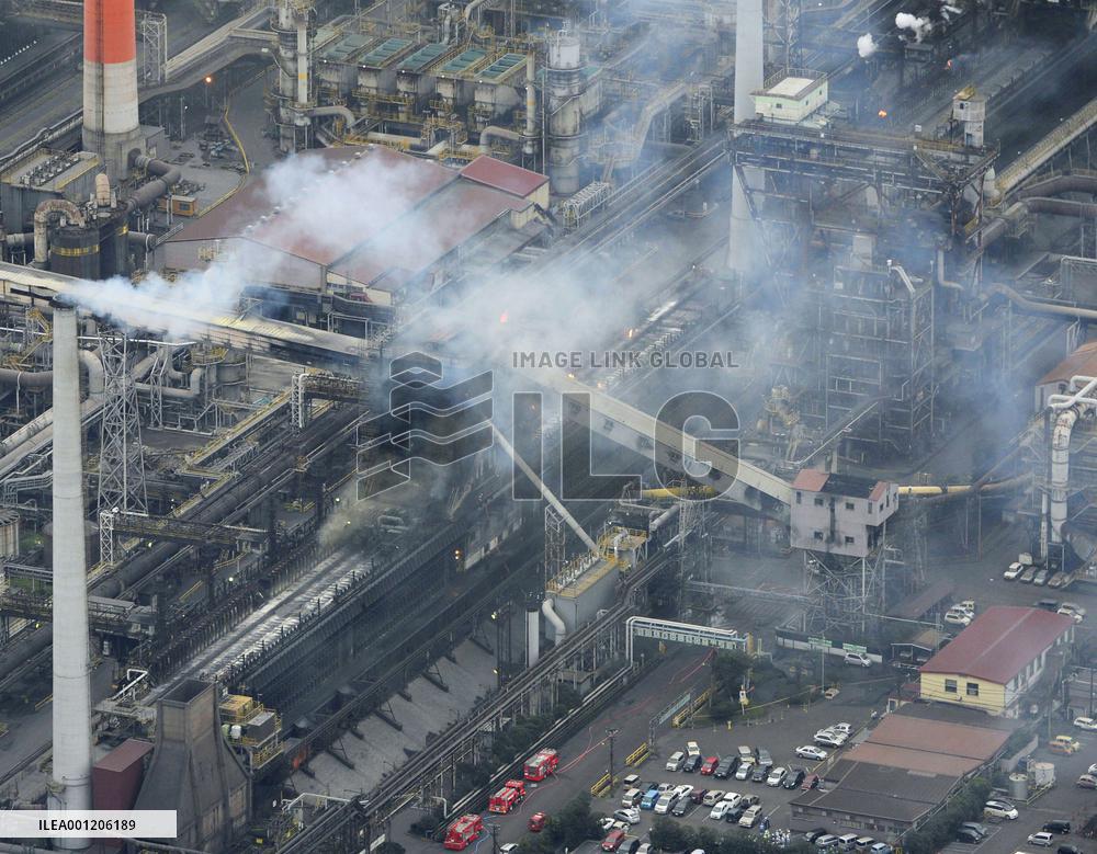 15 workers injured in blast at Nippon Steel plant