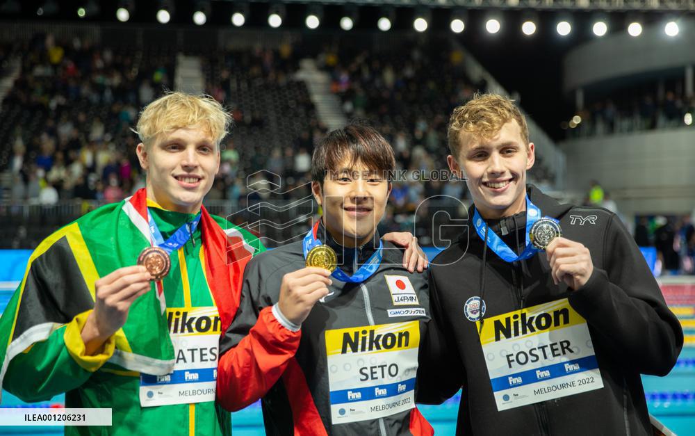 (SP)AUSTRALIA-MELBOURNE-SWIMMING-FINA-WORLD CHAMPIONSHIPS 25M-DAY 5