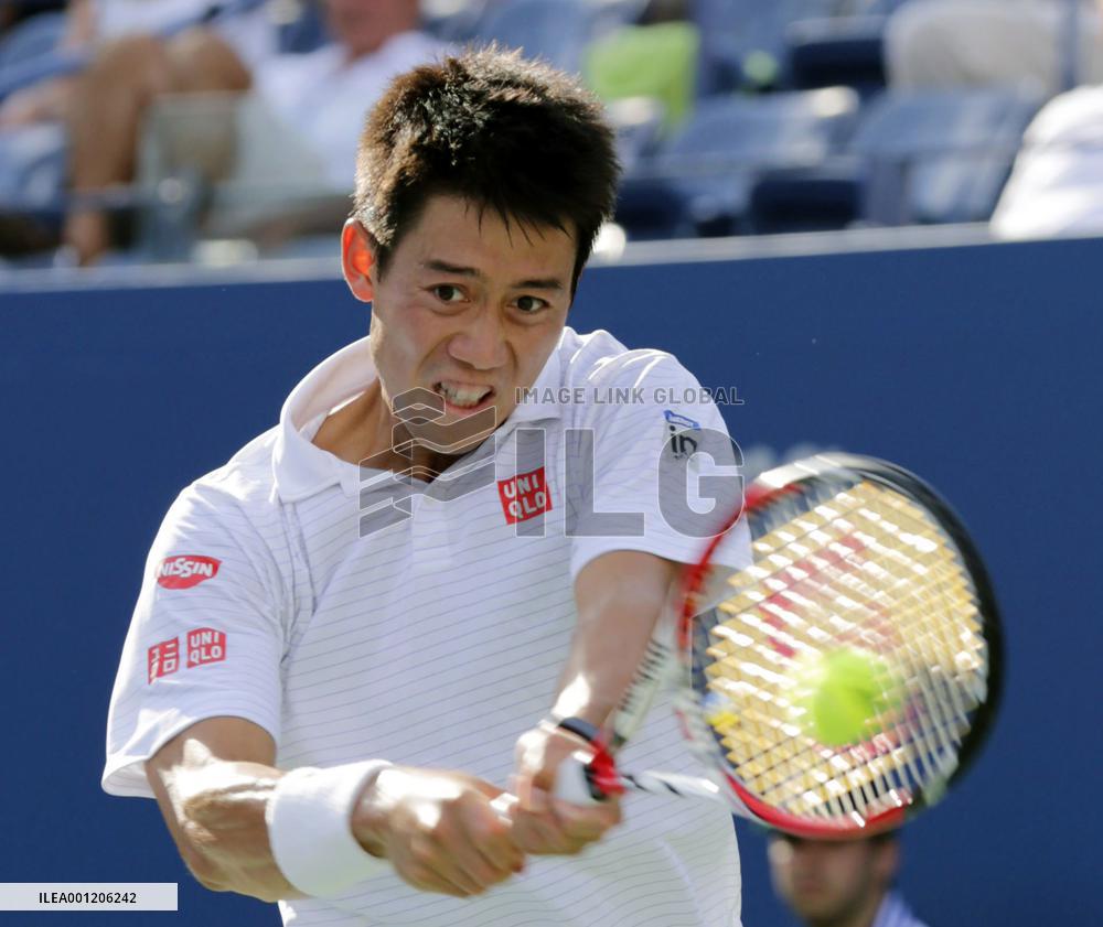 Nishikori reaches U.S. Open semifinals
