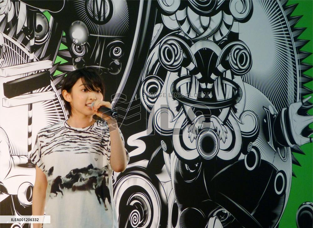 Fukuoka singer performs at Asian art fest