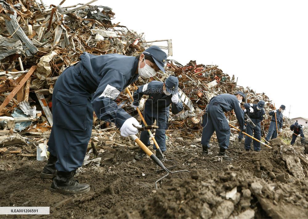 3 and a half years after tsunami