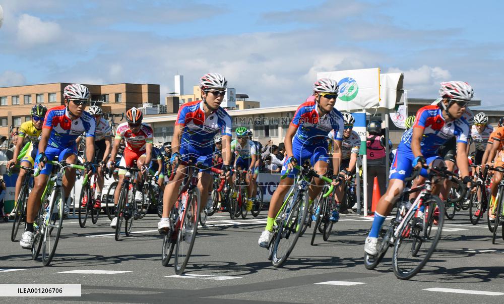 3-day Tour de Hokkaido cycling race begins