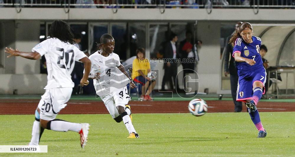 Japan beat Ghana 5-0 in international friendly
