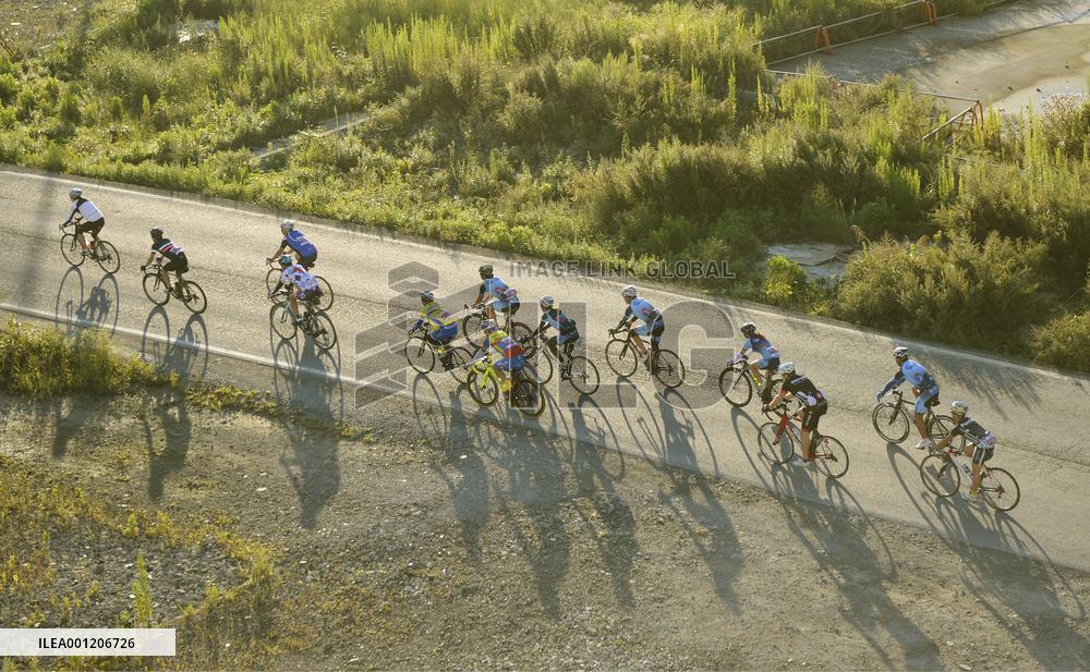 Tohoku bicycle rally