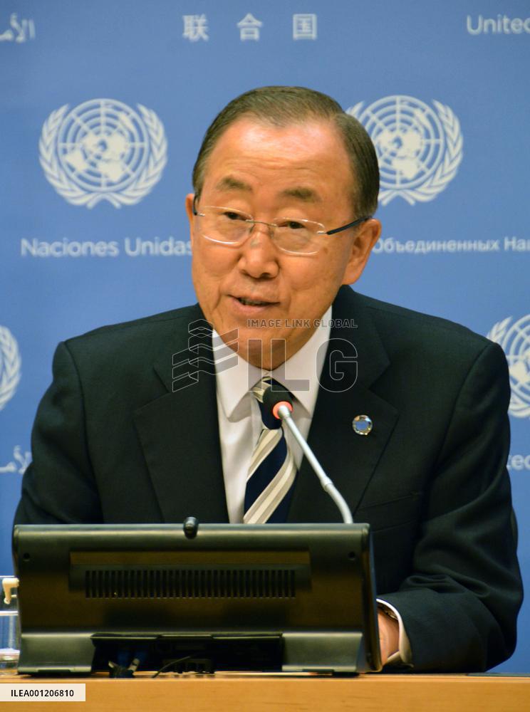 U.N. chief Ban