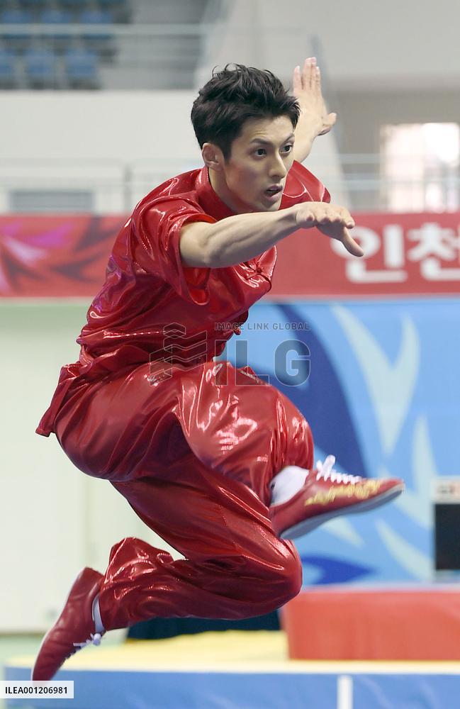Ichikizaki wins Wushu bronze for Japan's 1st medal
