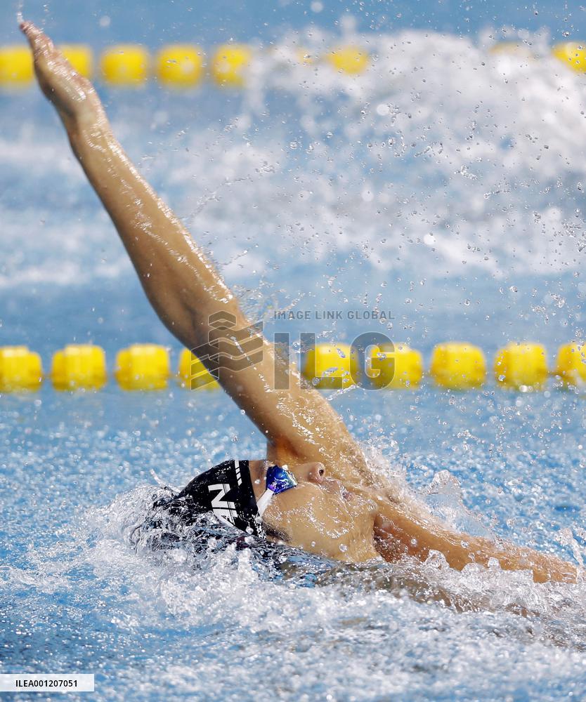 Irie wins men's 100 backstroke gold at Asian Games