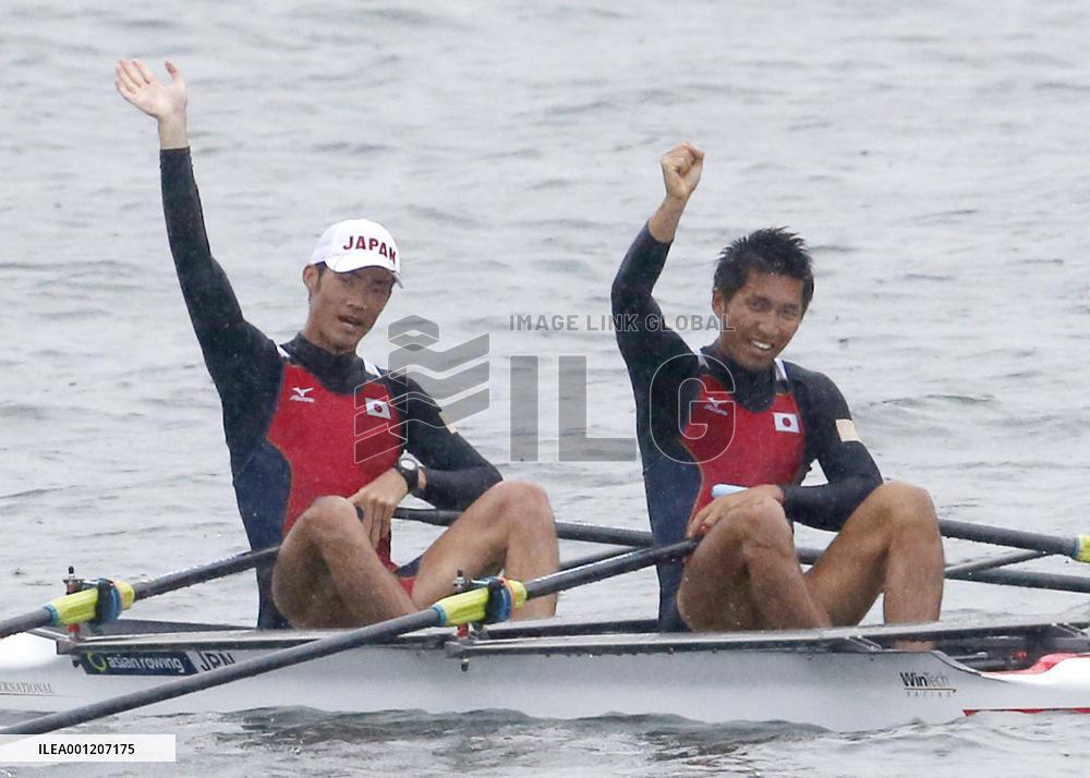 Japan wins gold in men's lightweight double scull