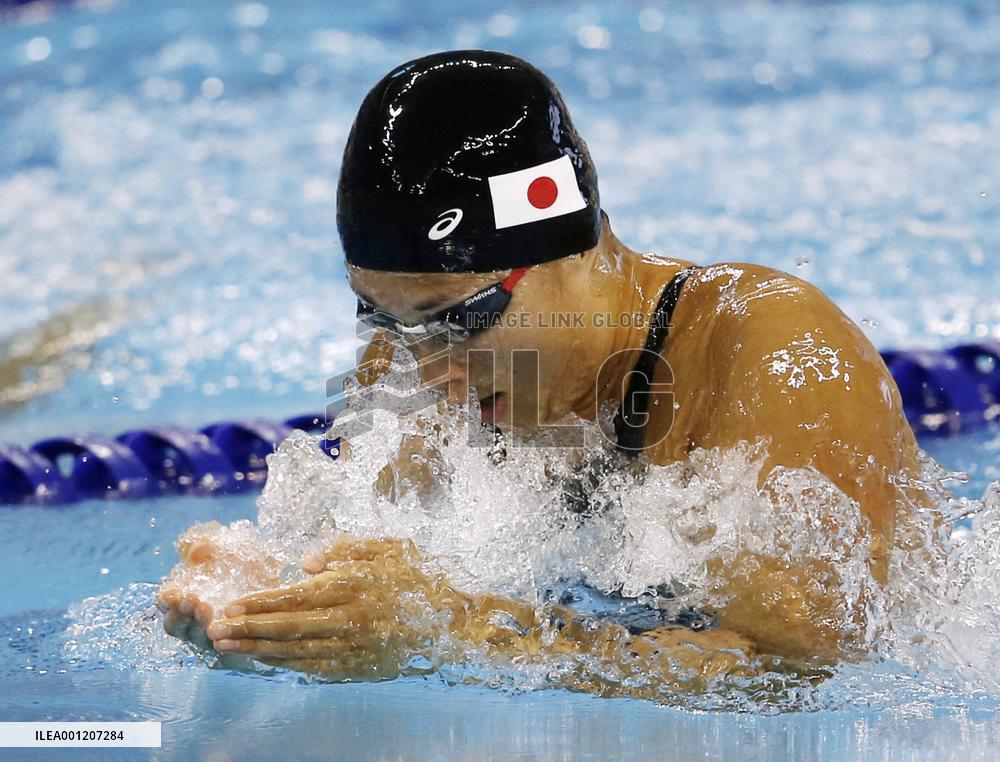Suzuki wins women's 50-meter breaststroke at Asian Games