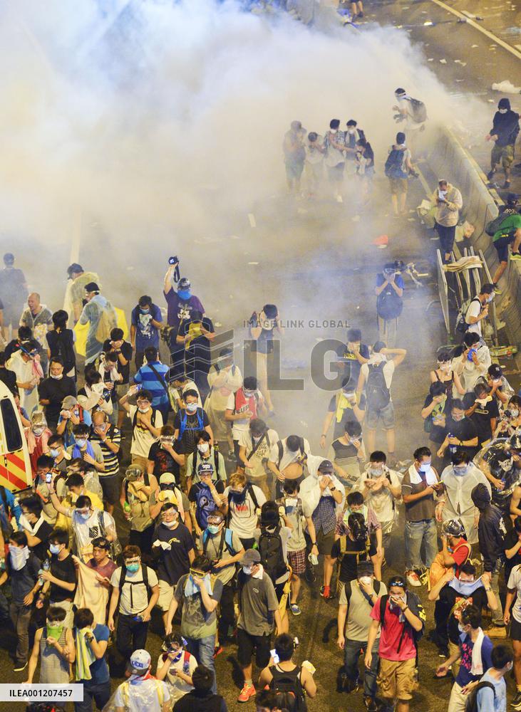 H.K. prodemocracy protests