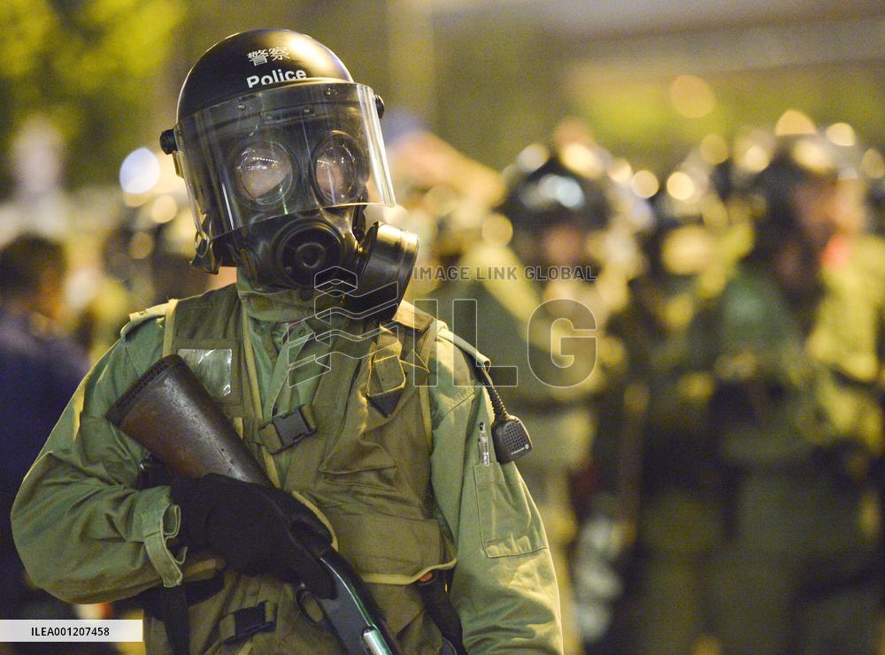 H.K. prodemocracy protests