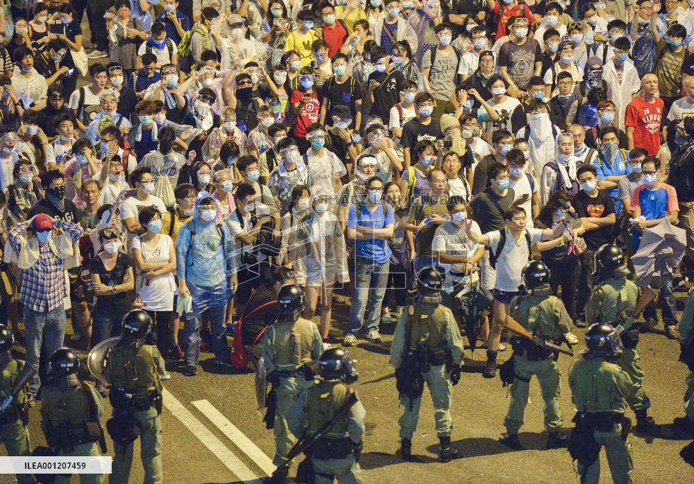 H.K. prodemocracy protests