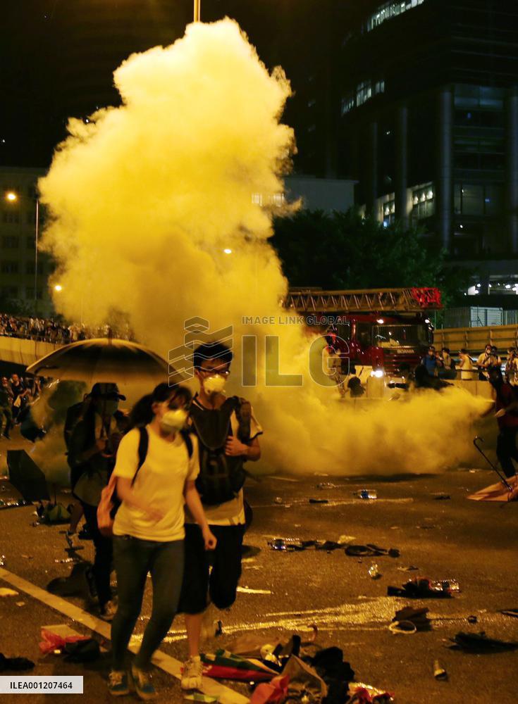 H.K. prodemocracy protests