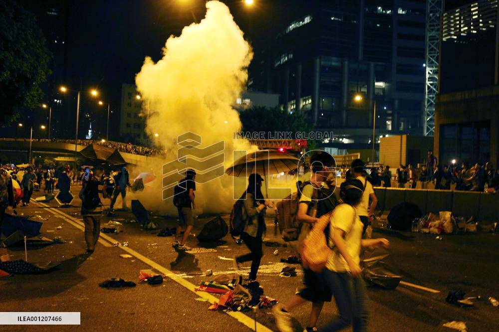 H.K. prodemocracy protests