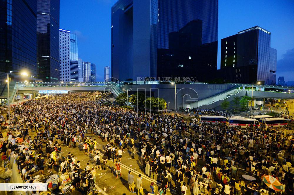 H.K. prodemocracy protests